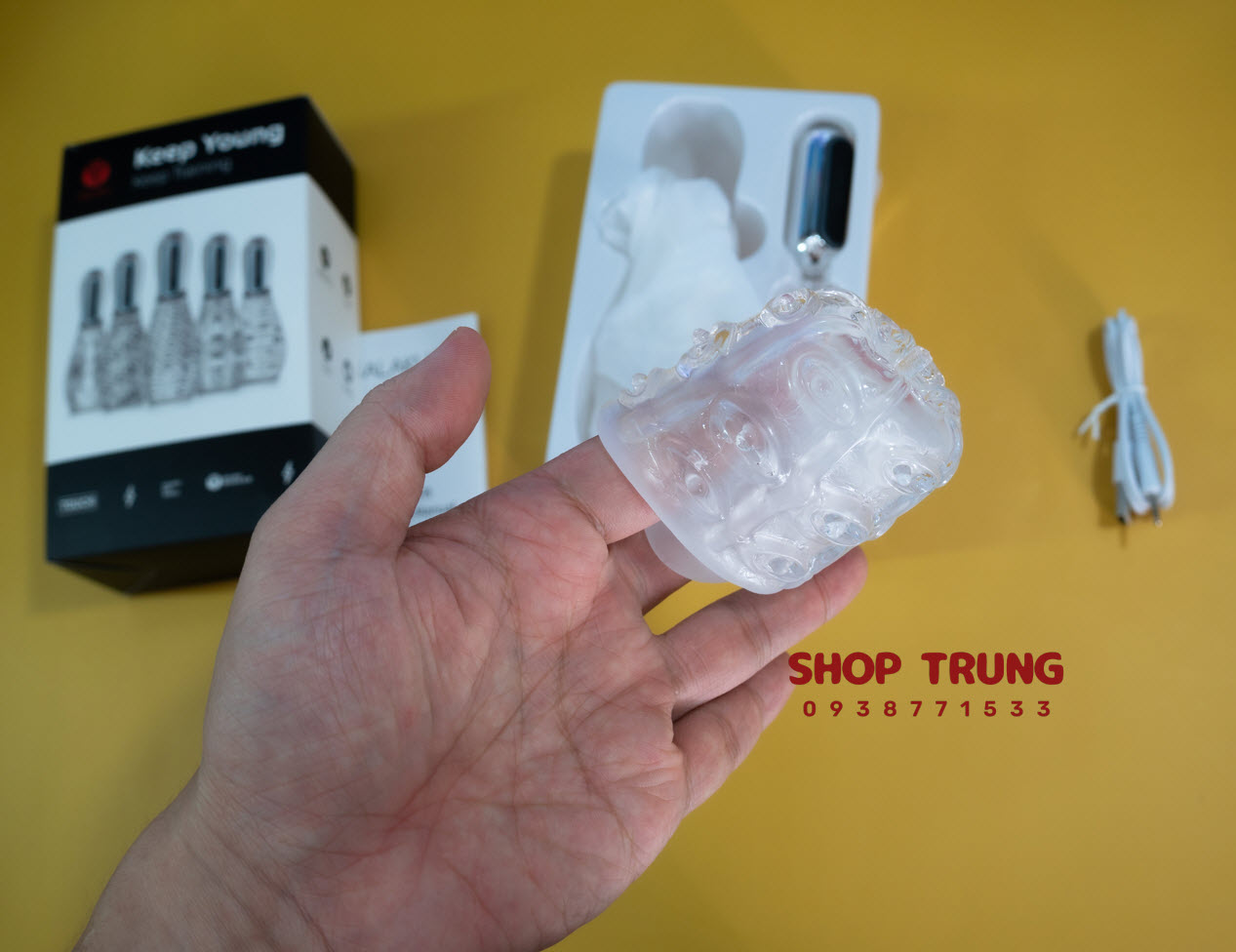 Cốc tự sướng Galaku Keep Young rung mạnh thiết kế nhỏ gọn siêu HOT