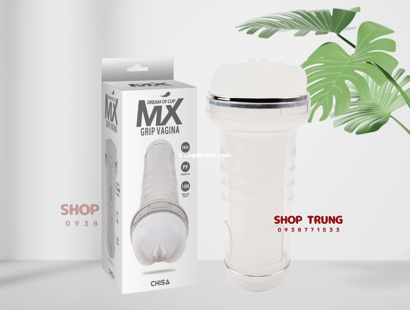 Cốc MX Grip Vagina cao cấp dành cho nam – Trải nghiệm đỉnh cao, kích thích mạnh mẽ