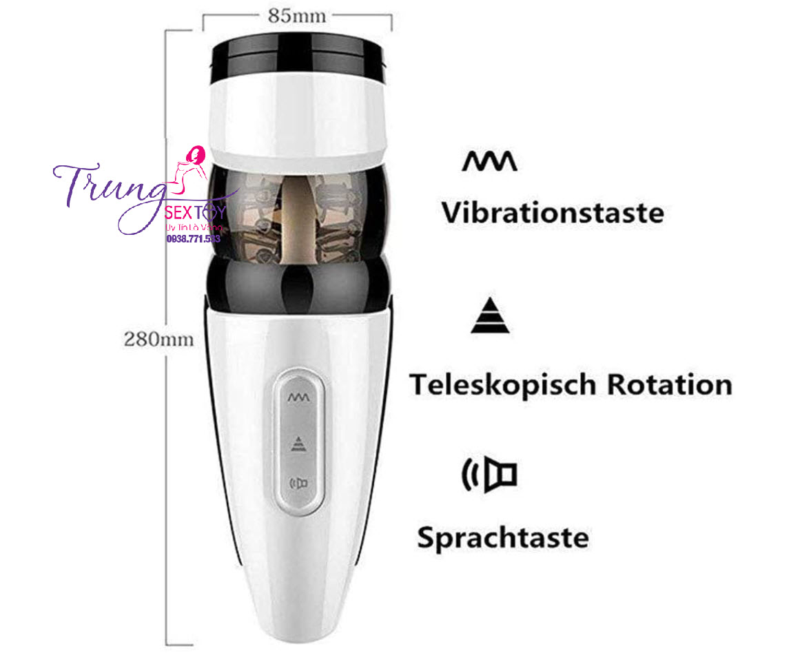Máy Thủ Dâm Katerina 3 Rung Xoay Tự Động Đầy Hứng Khởi