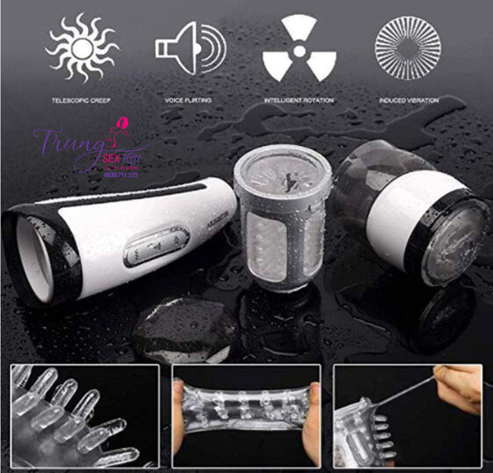 Máy Thủ Dâm Katerina 3 Rung Xoay Tự Động Đầy Hứng Khởi