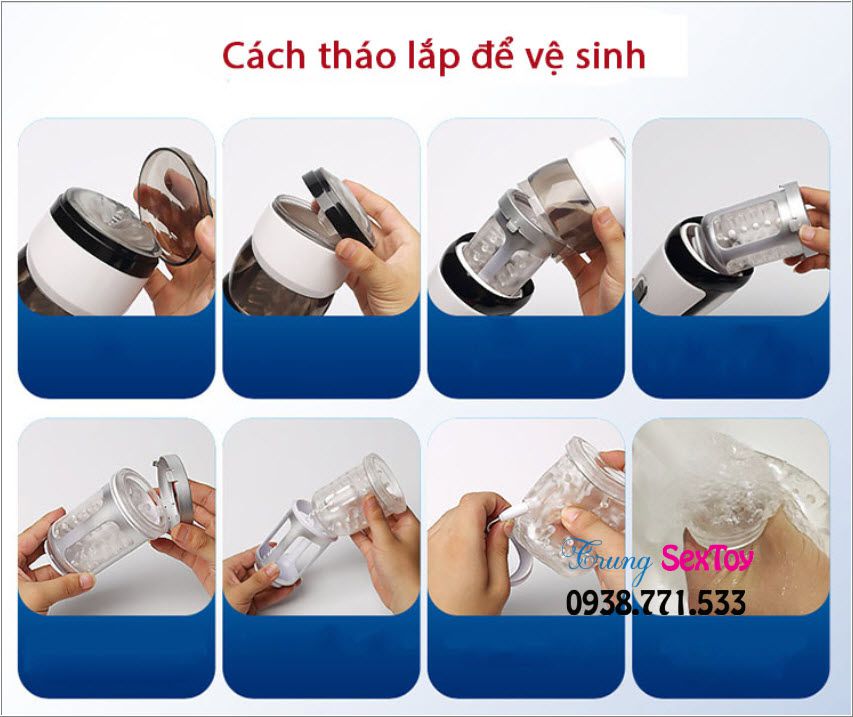 Máy Thủ Dâm Katerina 3 Rung Xoay Tự Động Đầy Hứng Khởi