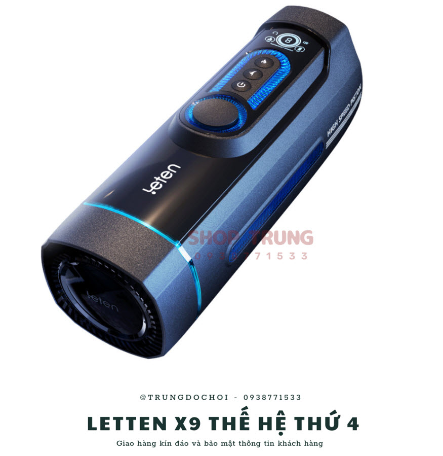  Kho sỉ Letten X9 Piston rung mạnh mẽ giúp các anh dễ lên đỉnh giá rẻ
