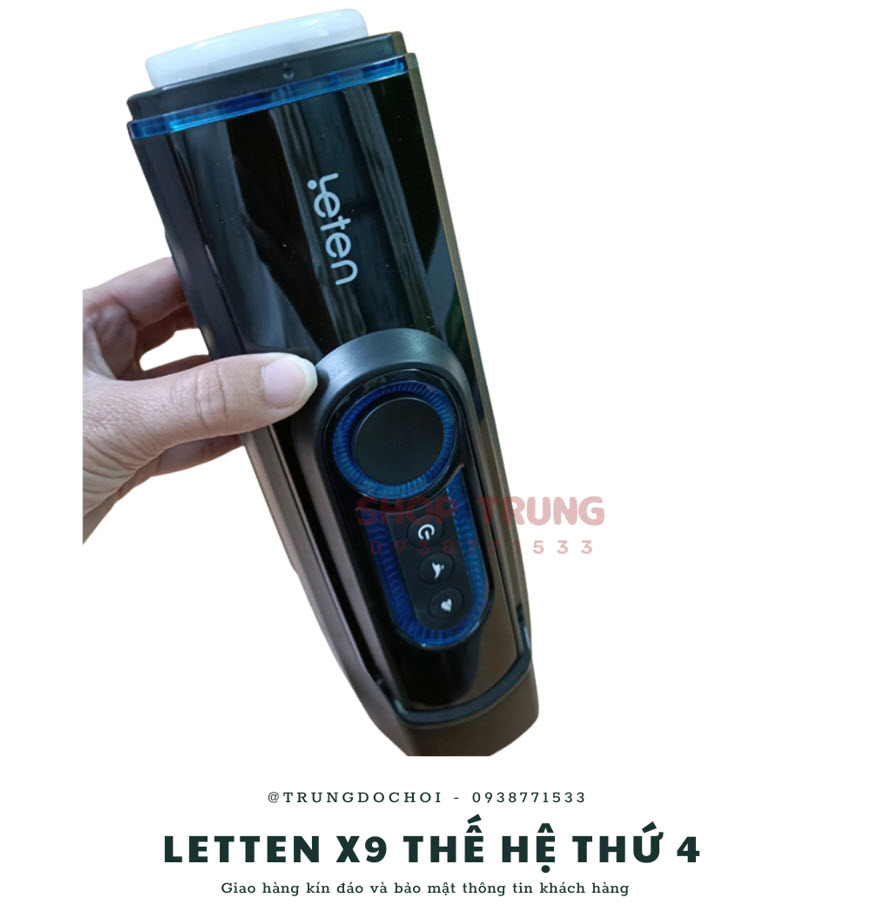  Kho sỉ Letten X9 Piston rung mạnh mẽ giúp các anh dễ lên đỉnh giá rẻ