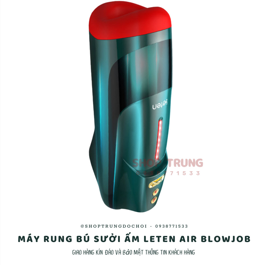 Máy Bú Mút Có Nhiệt Air Blowjob Leten Số 1 Trải Nghiệm Mới