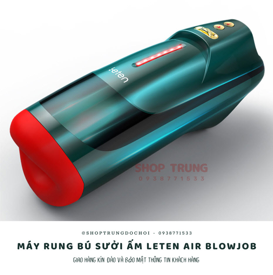  Shop bán Air Blowjob Leten - Trải nghiệm số 1 với máy bú mút có nhiệt cao cấp