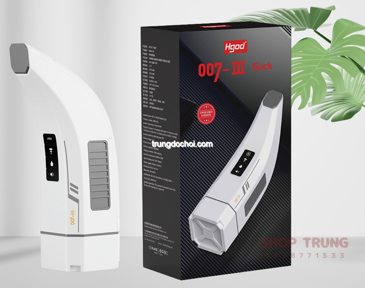  Bán Máy Rung Hút Tự Động HGOD 007 Bảo Bối Giúp Anh Em Lên Đỉnh có tốt không?