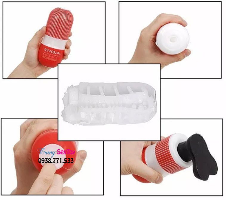 Cốc Thủ Dâm Tenga Air Cushion Cup Sáng Tạo Đỉnh Cao Cho Nam