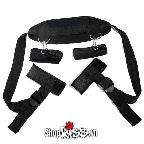Bộ bạo dâm trói chân tay cổ kích thích phòng the độc đáo cho cặp đôi
