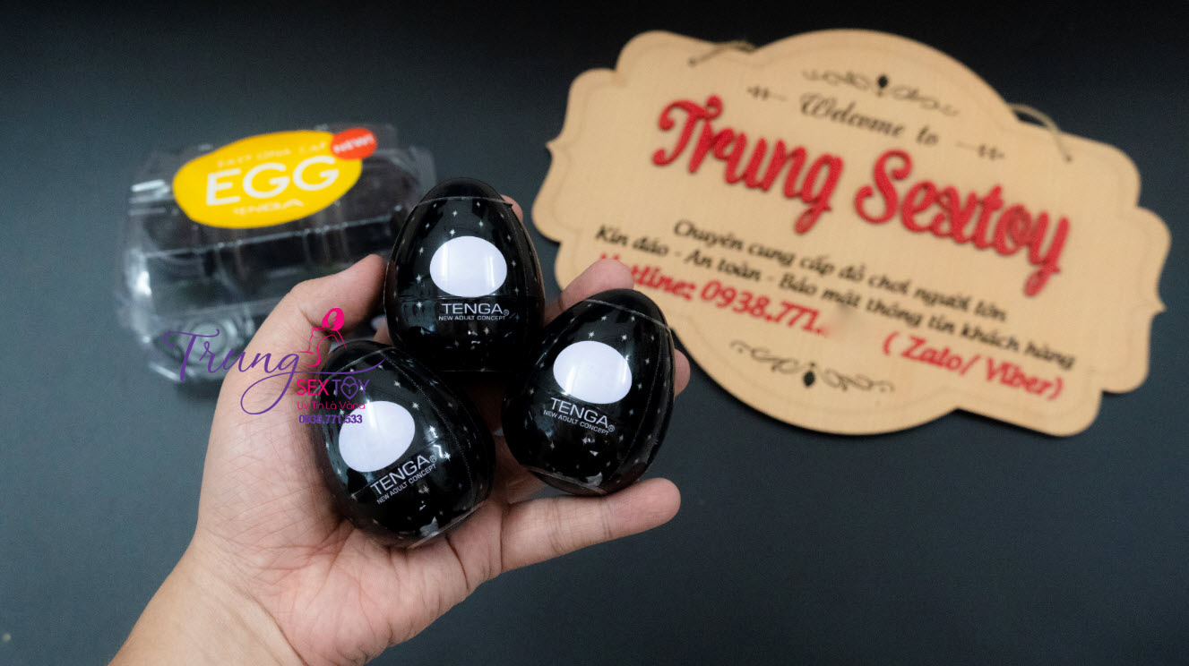 Tenga Egg Black mới đầy phá cách kích thích cảm giác mạnh