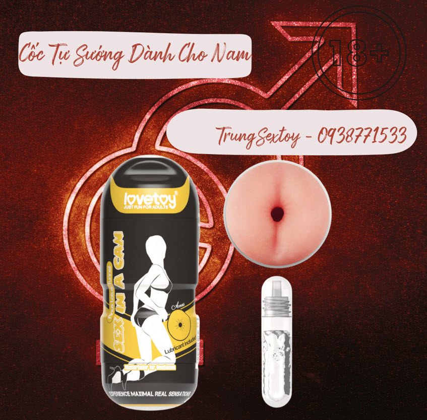 Cốc Lovetoy Hậu Môn Rung Mạnh Mặt Hàng Hot Giá Tốt