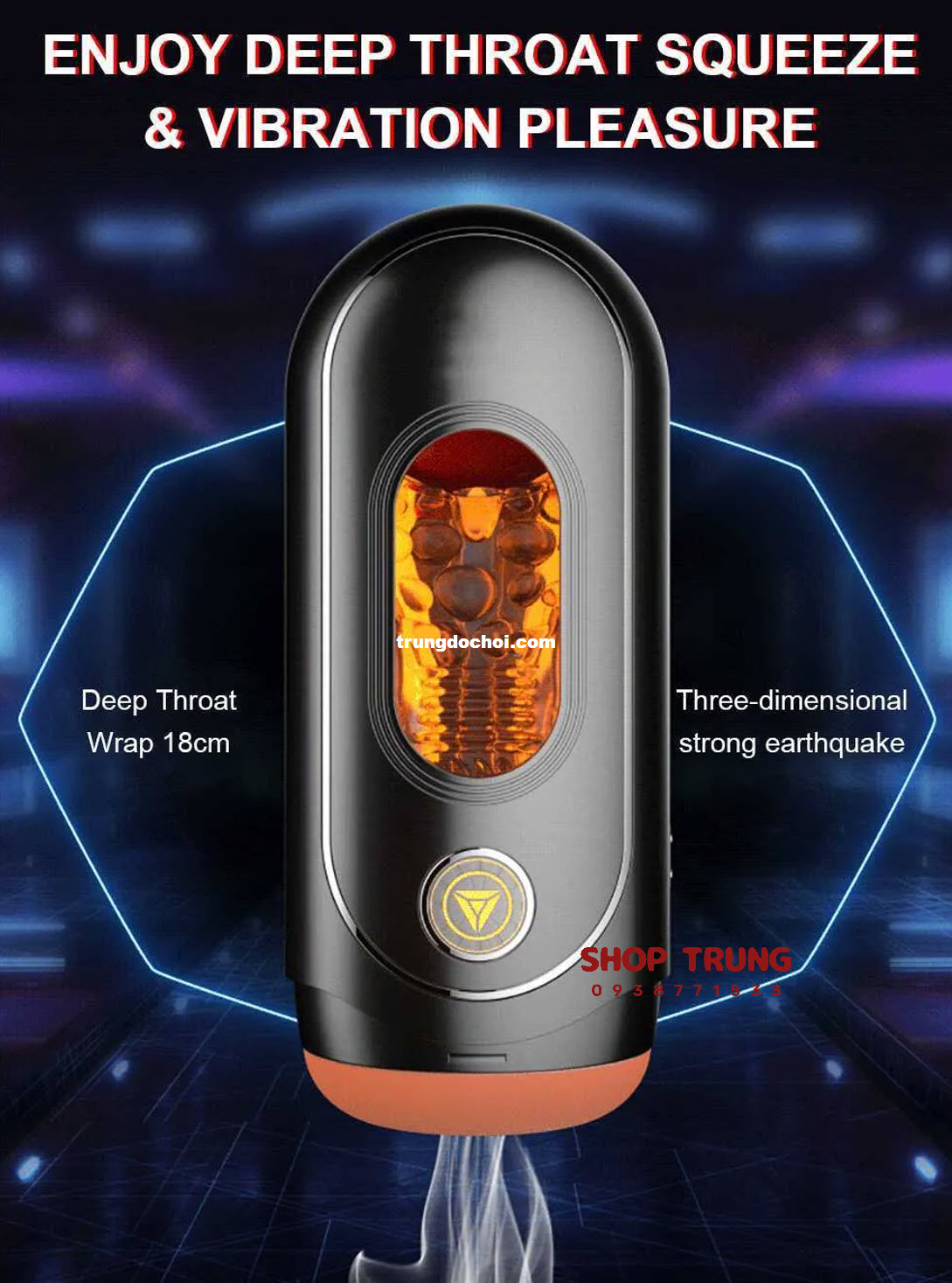 Cốc Tự Sương Galaku Rung Mạnh 10 Chế Độ Điều Khiển App Cốc Tự Sương Galaku Rung Mạnh 10 Chế Độ Điều Khiển App