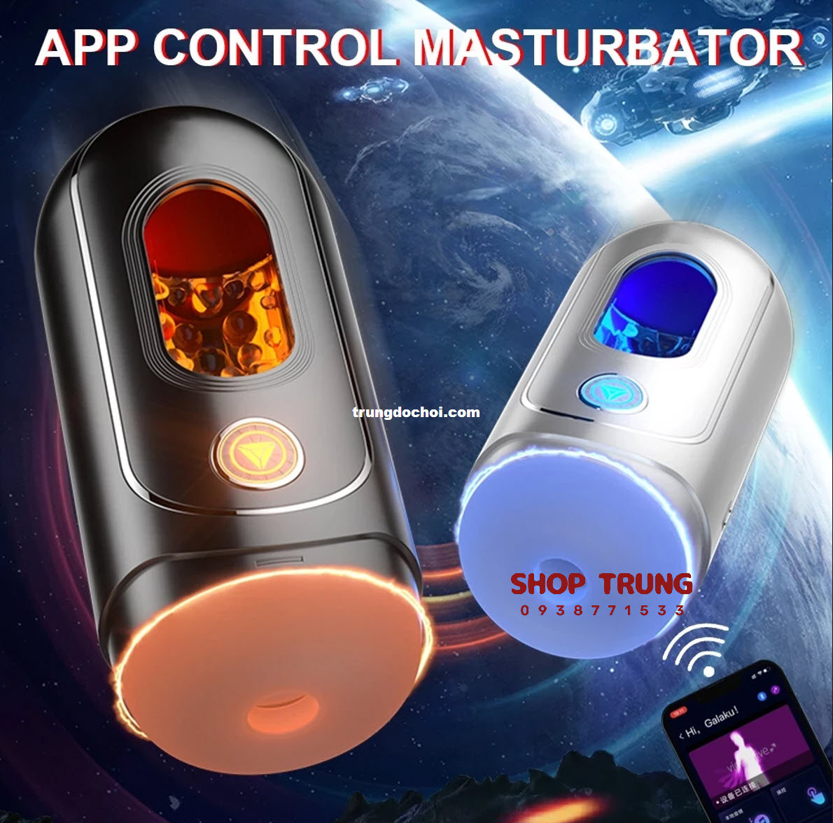 Cốc Tự Sương Galaku Rung Mạnh 10 Chế Độ Điều Khiển App Cốc Tự Sương Galaku Rung Mạnh 10 Chế Độ Điều Khiển App