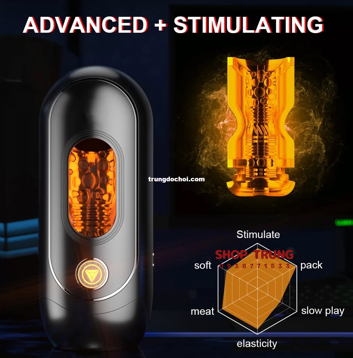 Cốc Tự Sương Galaku Rung Mạnh 10 Chế Độ Điều Khiển App Cốc Tự Sương Galaku Rung Mạnh 10 Chế Độ Điều Khiển App