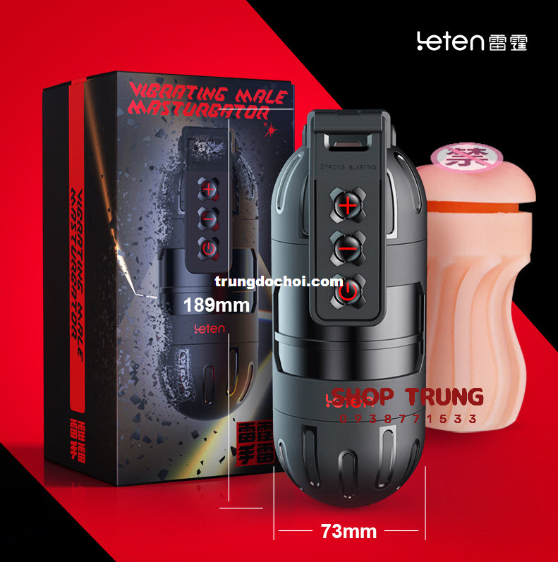 Cốc Leten Vibro rung mạnh công nghệ cao kết nối app tiện lợi