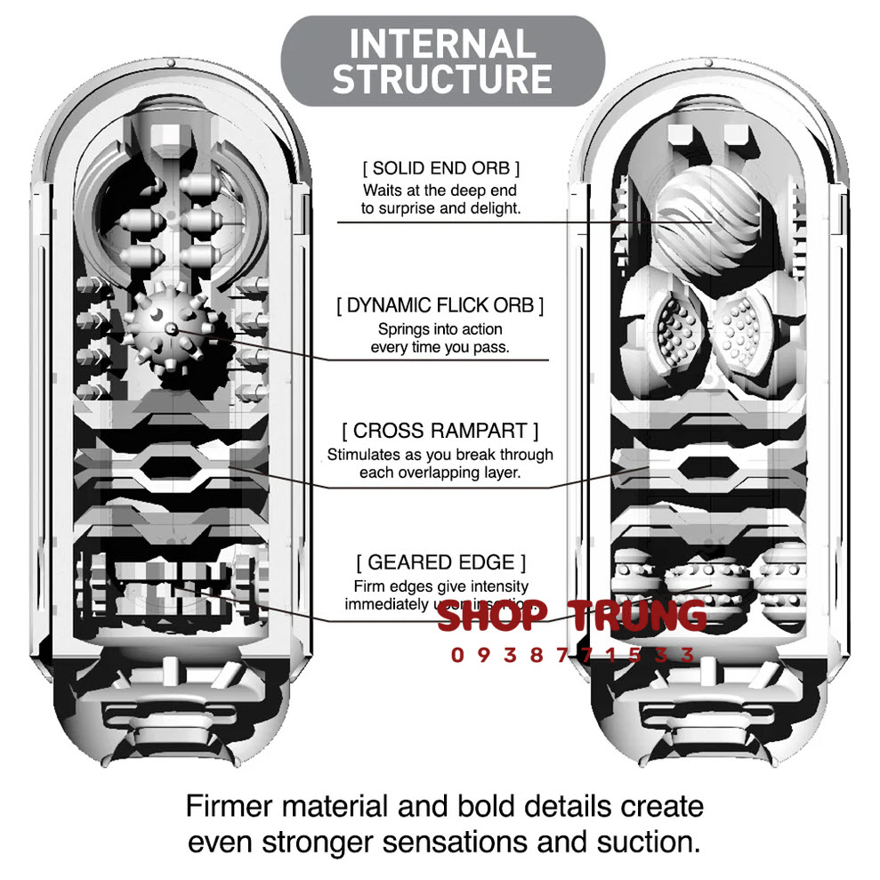Tenga Flip Zero Nhật Bản công nghệ đỉnh trải nghiệm khoái cảm mới