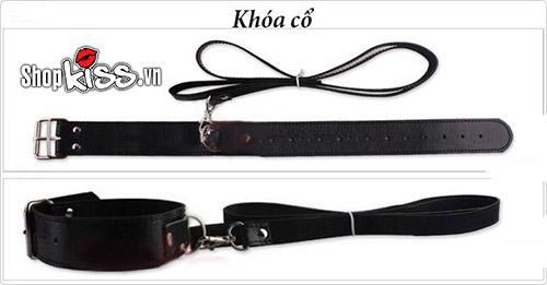 Bộ đồ chơi bạo dâm 10 món còng tay roi khóa kích thích hưng phấn