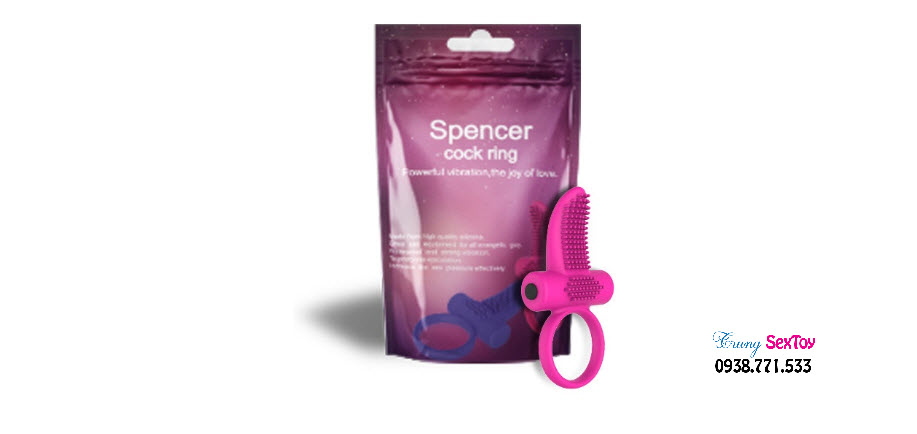 Vòng Spencer Rung Kích Thích Gai Nổi Đặc Biệt Cho Nam Vòng Spencer Rung Kích Thích Gai Nổi Đặc Biệt Cho Nam