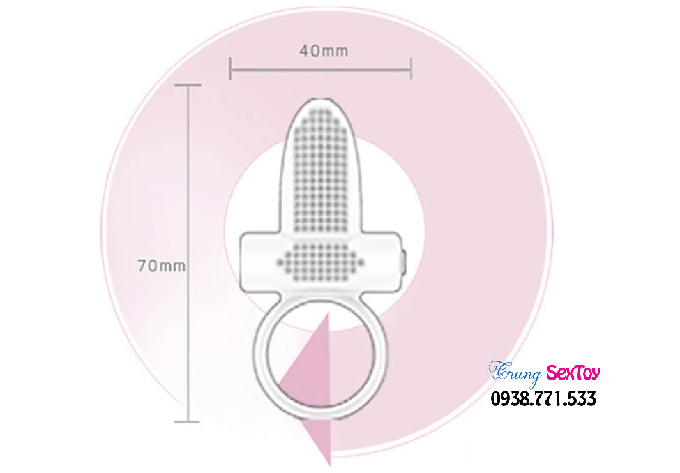 Vòng Spencer Rung Kích Thích Gai Nổi Đặc Biệt Cho Nam