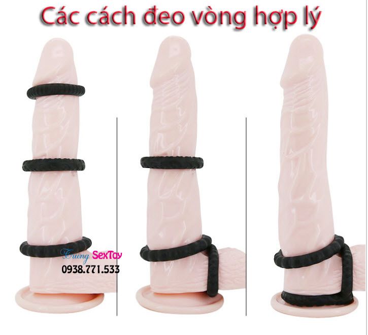 Vòng Đeo Dương Vật Titan Chống Xuất Tinh Sớm, Bền Đẹp