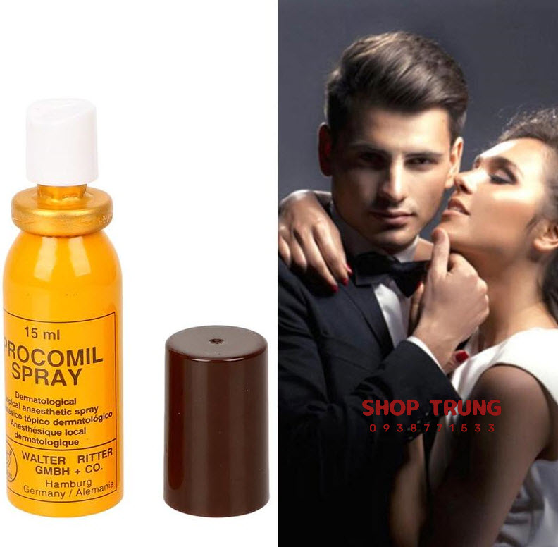Chai Xịt Kéo Dài Procomil - Tăng Hưng Phấn, Kéo Dài Thời Gian