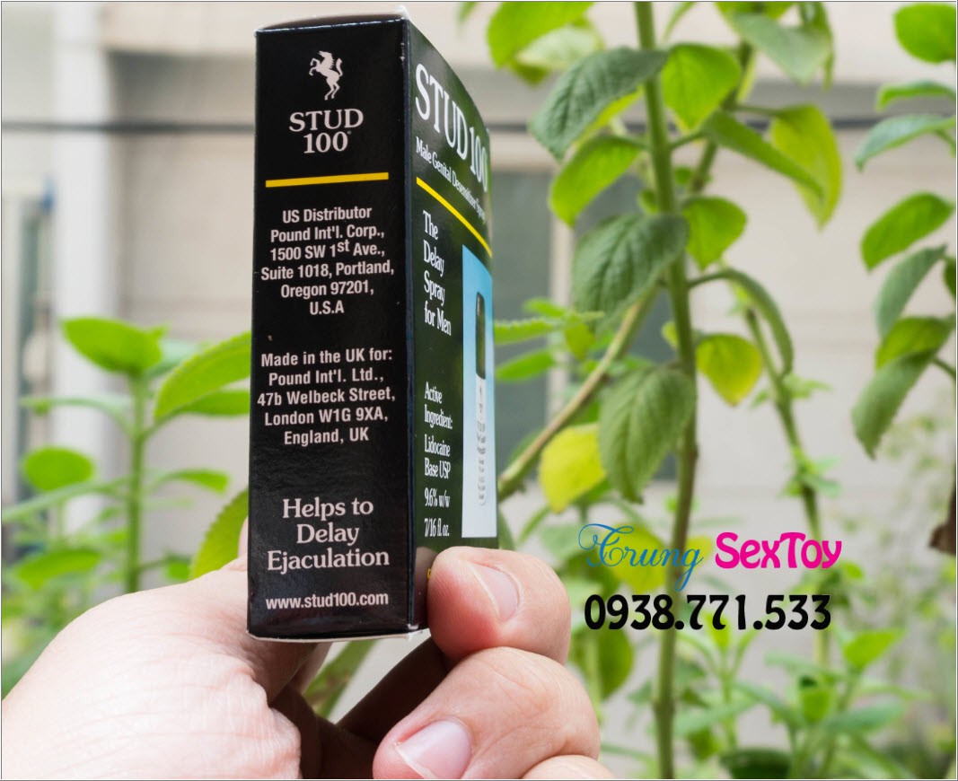 Chai Xịt Stud 100 Ngừa Xuất Tinh Sớm Tự Tin An Toàn