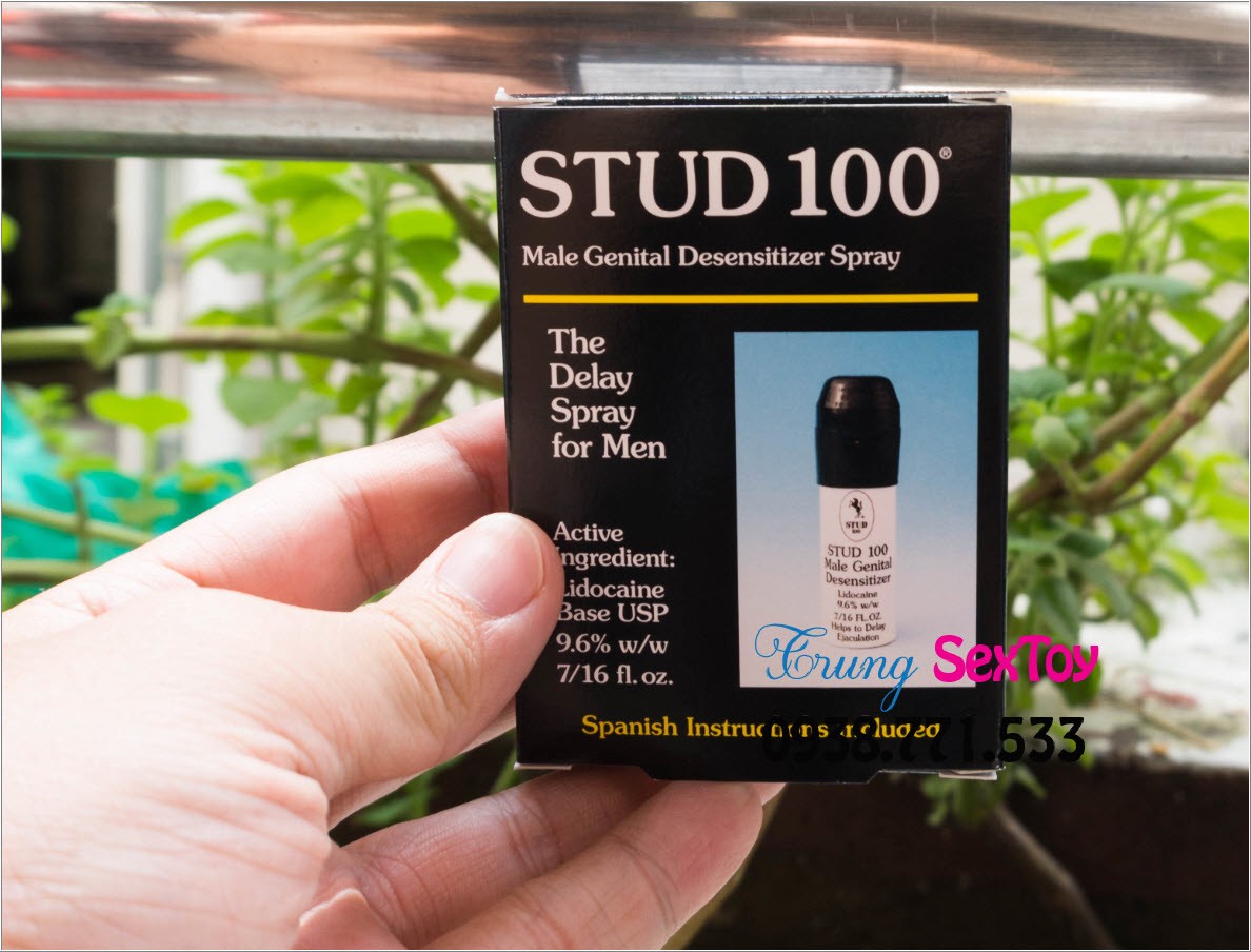 Chai Xịt Stud 100 Ngừa Xuất Tinh Sớm Tự Tin An Toàn