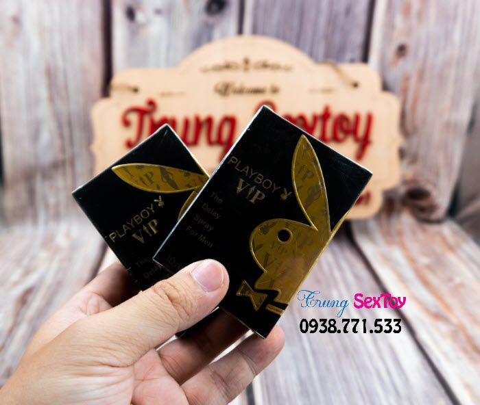 Chai xịt Playboy Vip kéo dài quan hệ bền lâu, tăng khoái cực