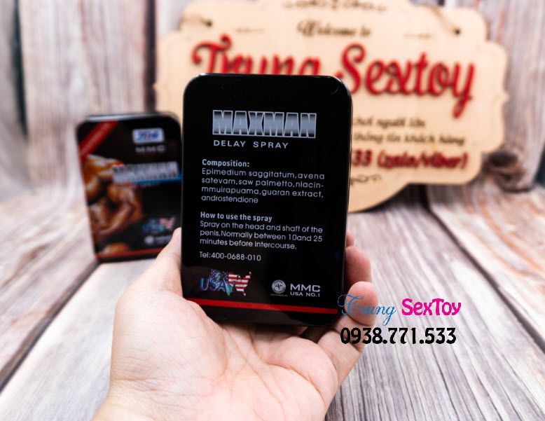 Chai Xịt Maxman Kéo Dài Quan Hệ - Mua Sớm Giá Sốc Chai Xịt Maxman Kéo Dài Quan Hệ - Mua Sớm Giá Sốc