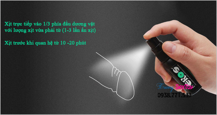 Chai Xịt Eros Kéo Dài Thời Gian Quan Hệ Hỗ Trợ Sinh Lý Nam