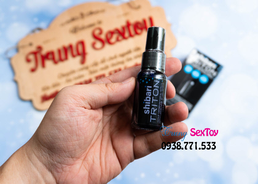 Chai xịt Triton kéo dài thời gian giúp đêm ngọt ngào thêm hấp dẫn