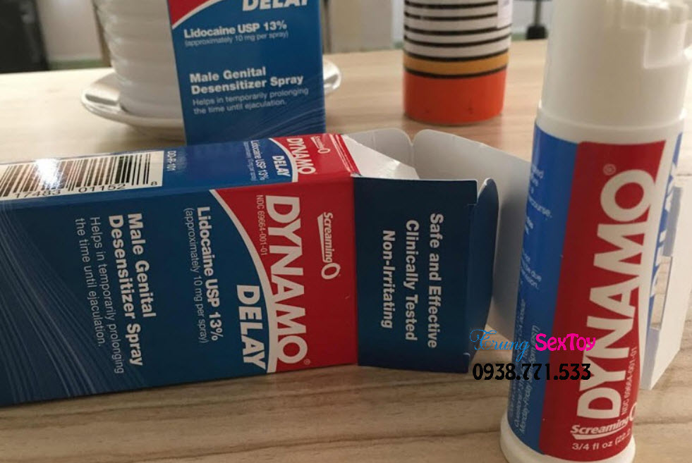 Dynamo Chai Xịt Giữ Lâu Hiệu Quả Thành Phần An Toàn HDSD