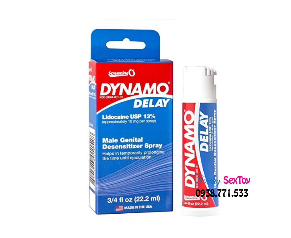 Dynamo Chai Xịt Giữ Lâu Hiệu Quả Thành Phần An Toàn HDSD