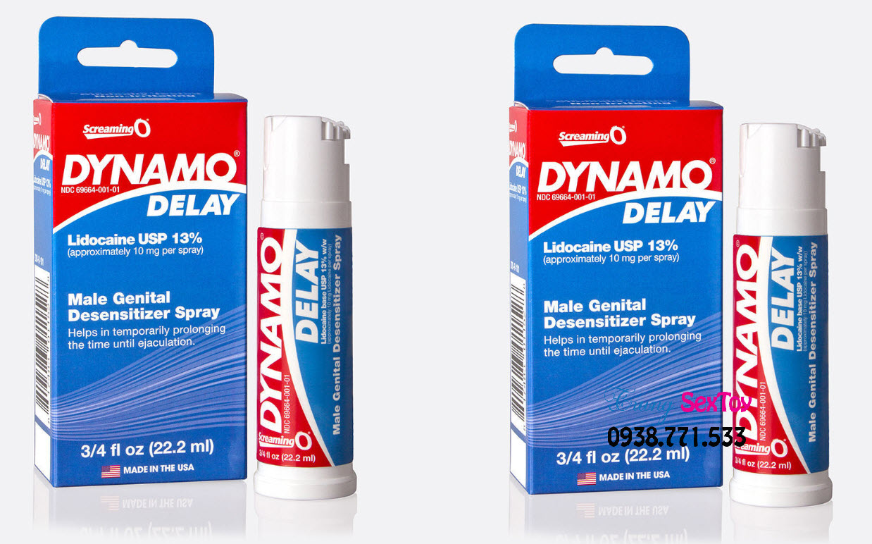 Dynamo Chai Xịt Giữ Lâu Hiệu Quả Thành Phần An Toàn HDSD