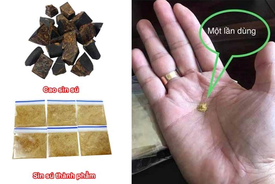 Siin sú bột kéo dài thời gian yêu 20-30 phút tăng cường sinh lực