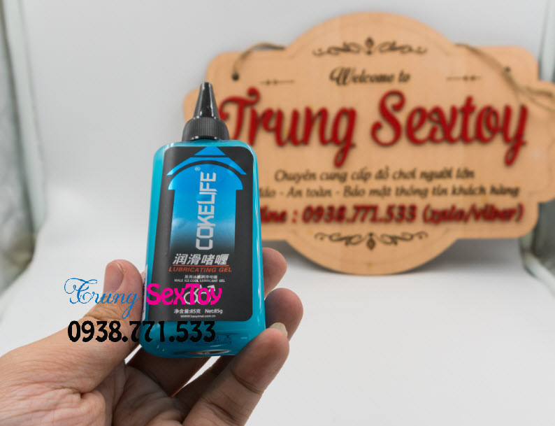 Gel Bôi Trơn Hậu Môn Cokelife SuperMan Tăng Khoái Cảm An Toàn