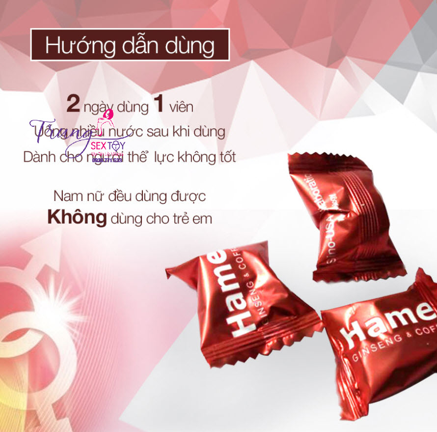 Kẹo Hamer thật sự tăng cường sinh lực phái mạnh hiệu quả