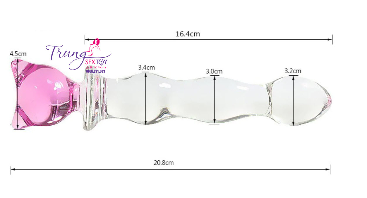 Đồ chơi người lớn thủy tinh cao cấp sang trọng hấp dẫn