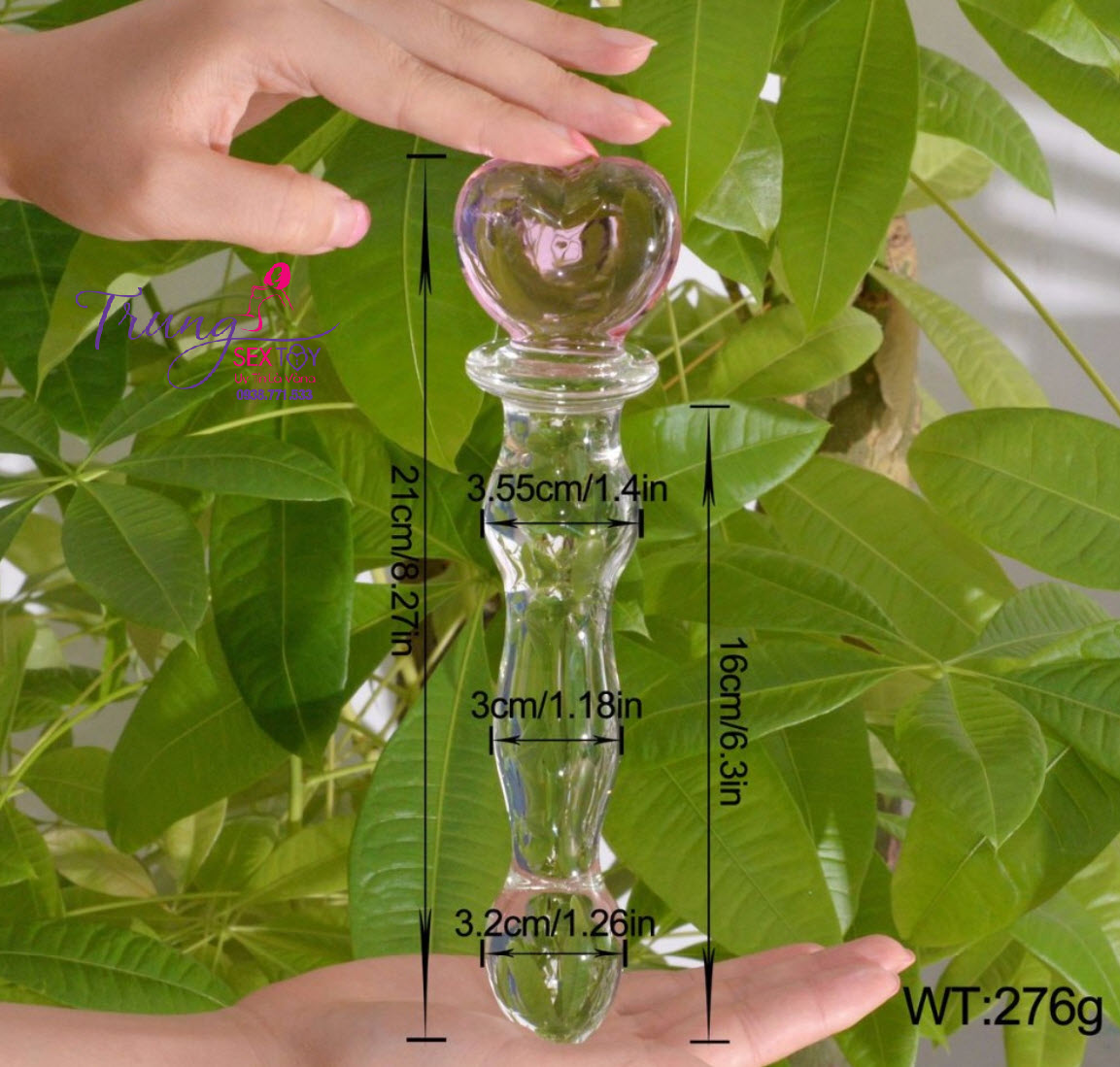 Đồ chơi người lớn thủy tinh cao cấp sang trọng hấp dẫn