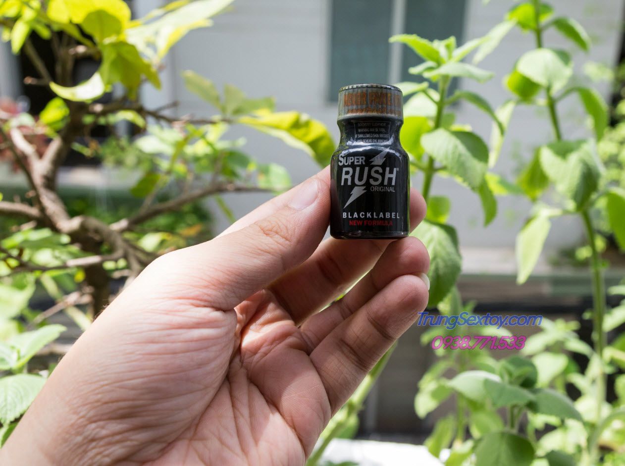 Popper SUPER RUSH 10ml Hậu Môn Tăng Hưng Phấn An Toàn
