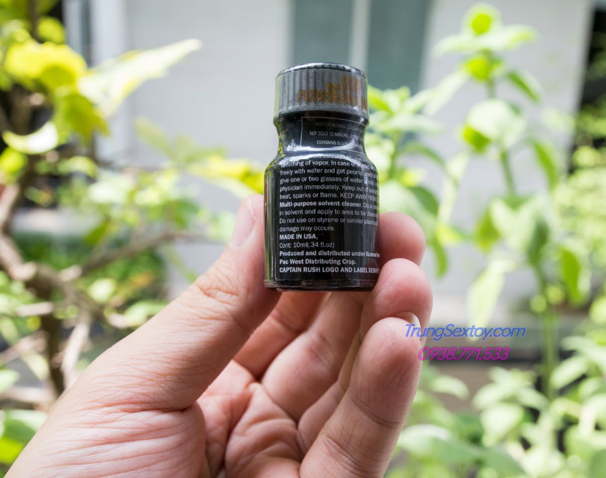 Popper SUPER RUSH 10ml Hậu Môn Tăng Hưng Phấn An Toàn