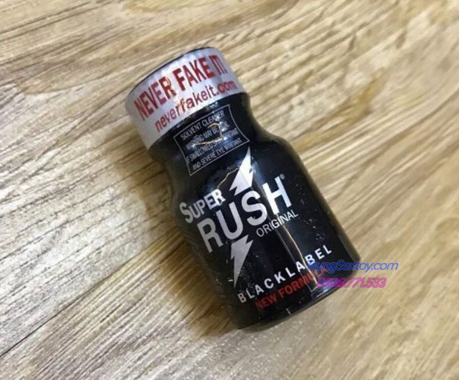 Popper SUPER RUSH 10ml Hậu Môn Tăng Hưng Phấn An Toàn