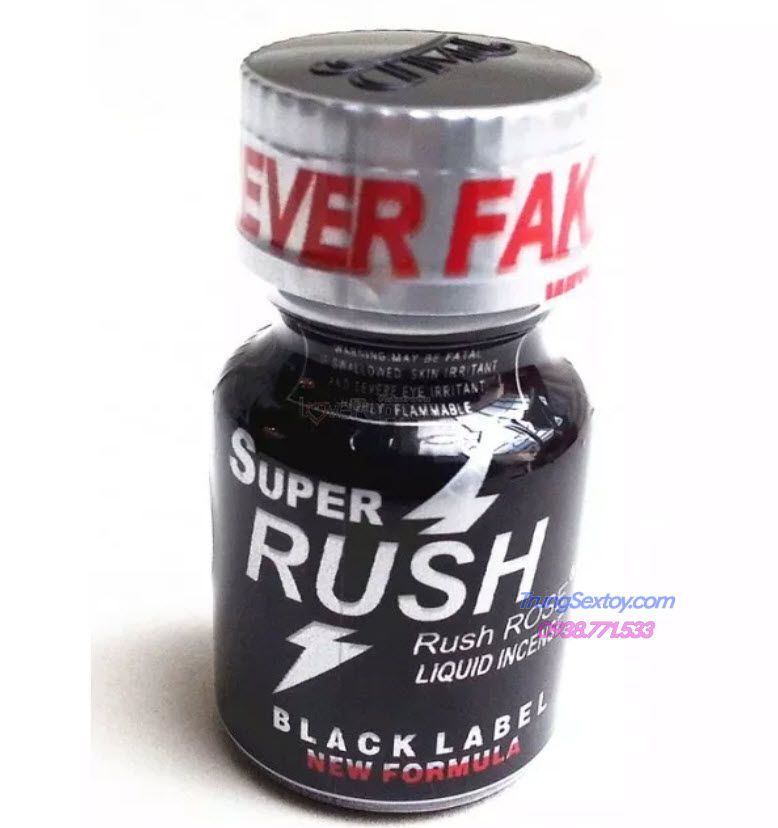 Popper SUPER RUSH 10ml Hậu Môn Tăng Hưng Phấn An Toàn