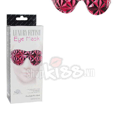 럭셔리 페티쉬 가죽 눈가리개 BDSM 플레이 필수품
