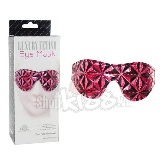 럭셔리 페티쉬 가죽 눈가리개 BDSM 플레이 필수품