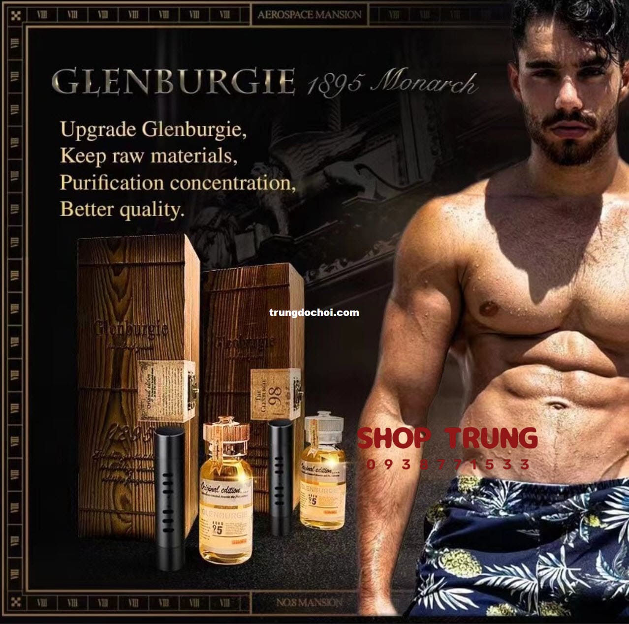 Popper Hộp Gỗ 30ml Thăng Hoa Cảm Xúc Tối Đa Kích Thích Mạnh