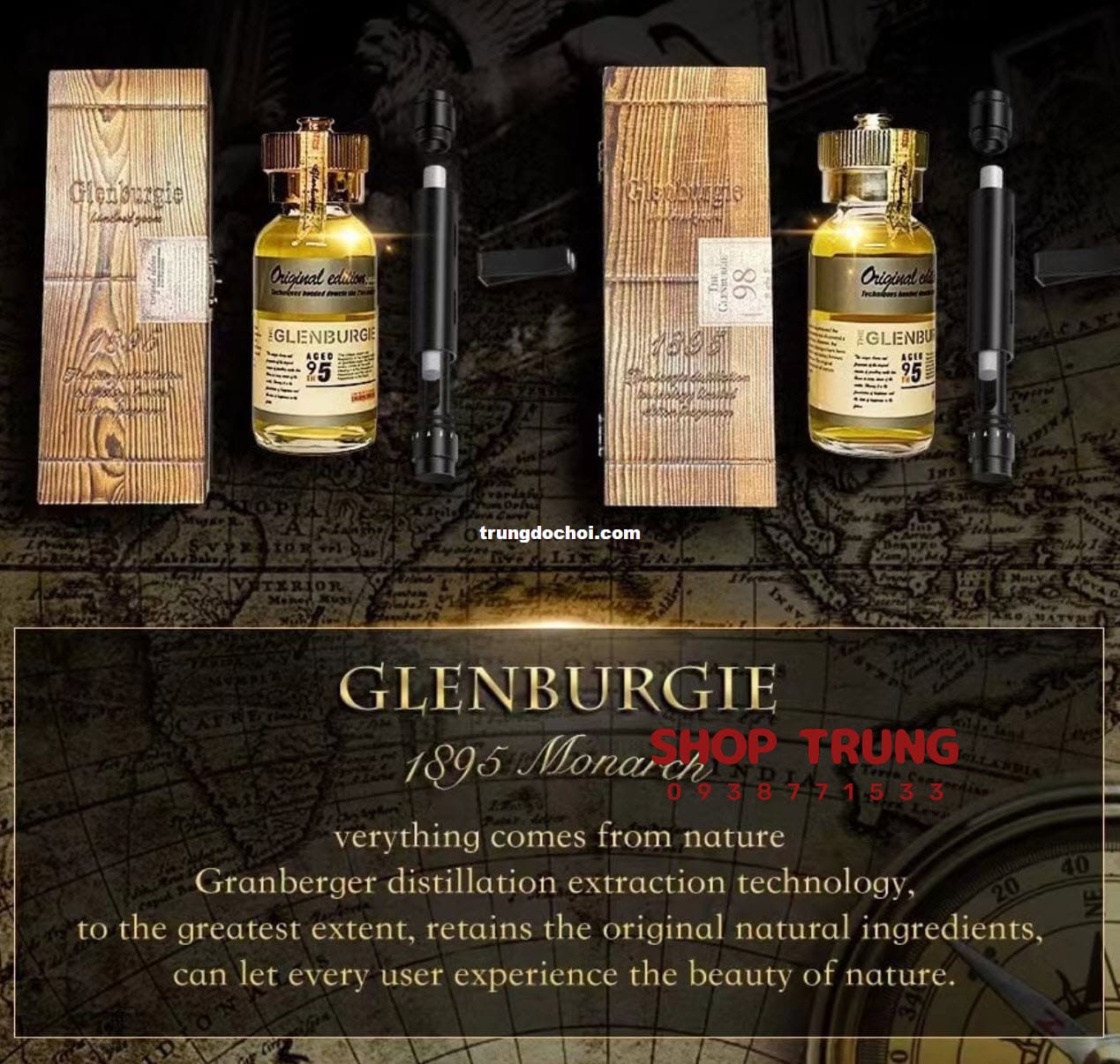 Popper Hộp Gỗ 30ml Thăng Hoa Cảm Xúc Tối Đa Kích Thích Mạnh