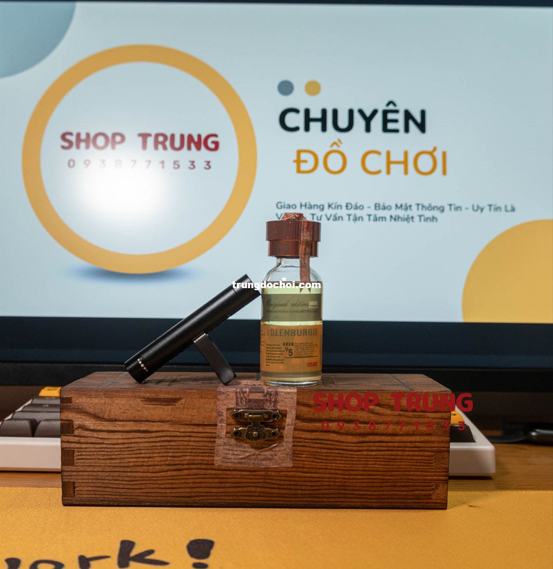 Popper Hộp Gỗ 30ml Thăng Hoa Cảm Xúc Tối Đa Kích Thích Mạnh