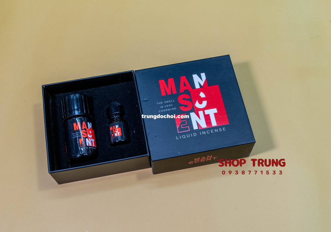 Popper 30ml ManScEnt hiệu quả nhanh lâu bền khơi gợi cảm xúc