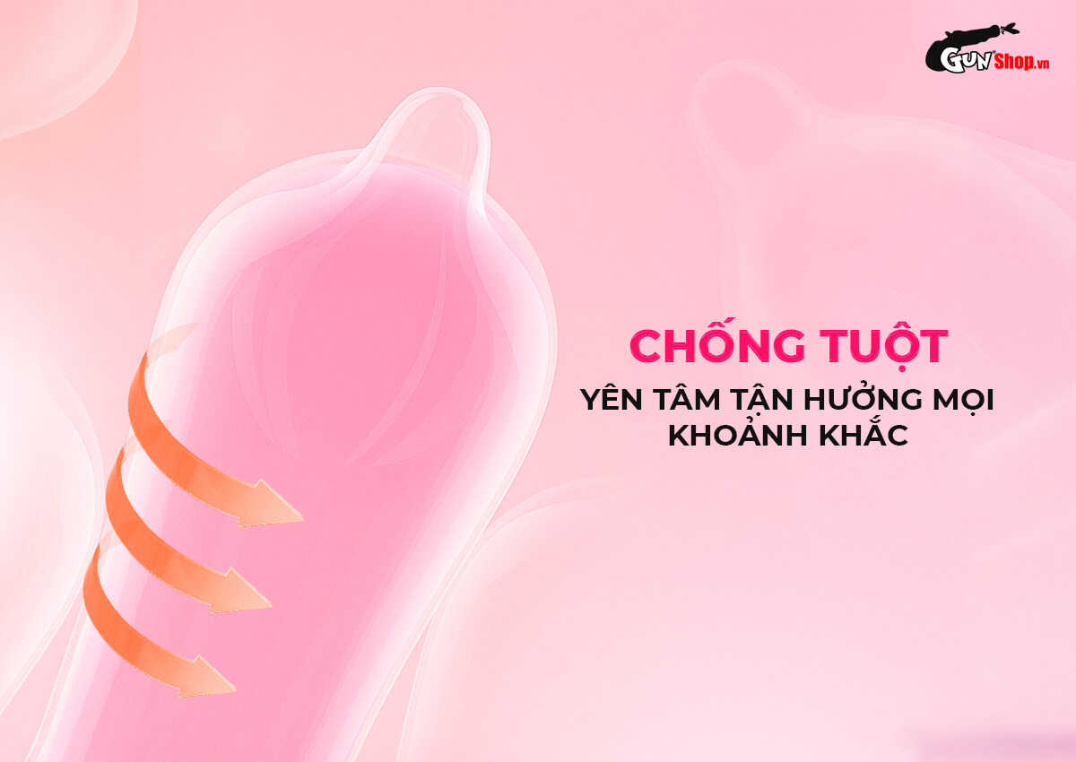 Bao cao su Shell Close Fit size 49mm siêu mỏng chống tuột kéo dài thời gian Bao cao su Shell Close Fit size 49mm siêu mỏng chống tuột kéo dài thời gian