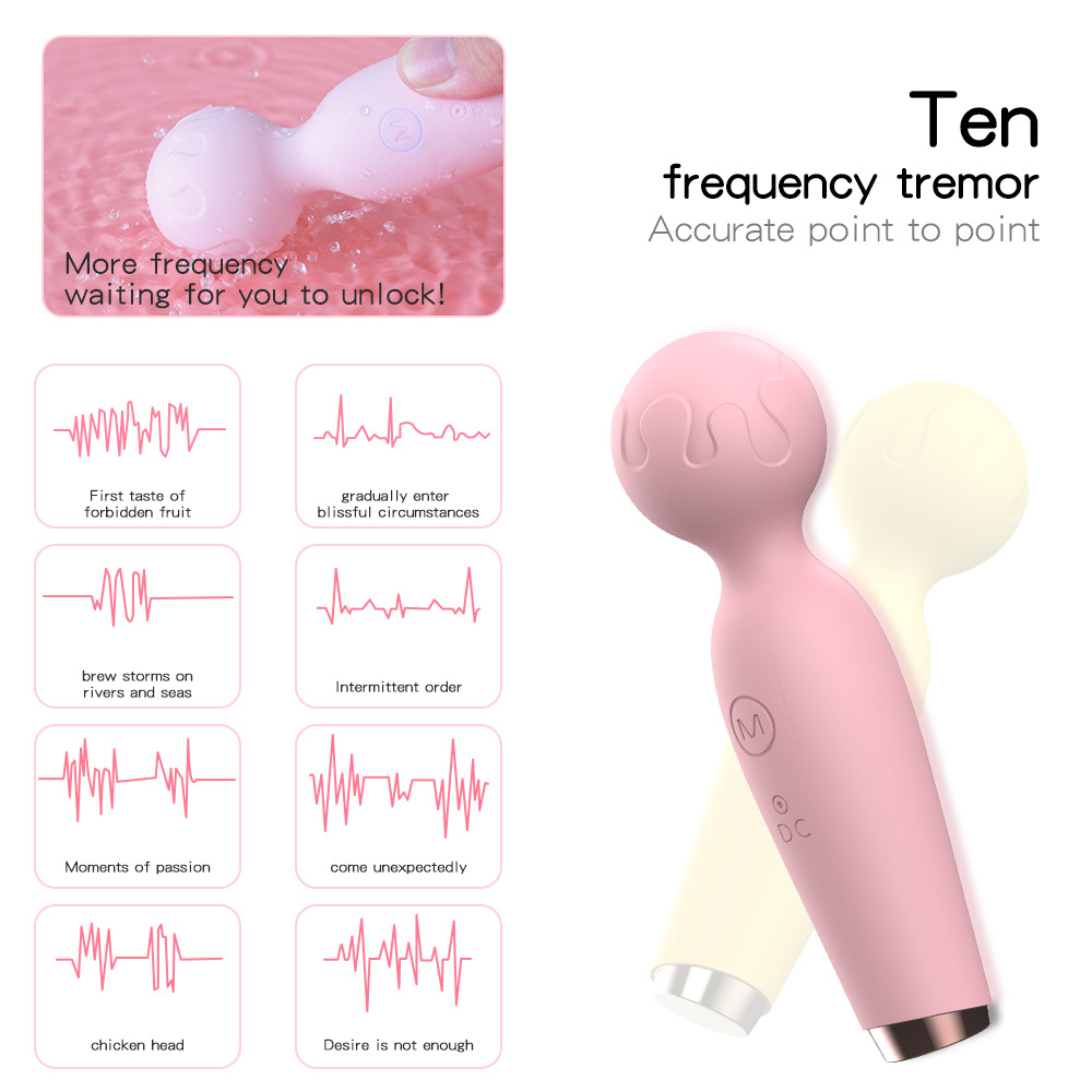 Máy Massage Điểm G Mini LILO - Tặng Kèm 2 Đầu Massage Cực Phê